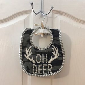 Oh deer Bib - MudPie brand. New